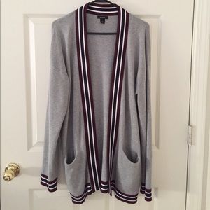 Halogen Varsity Knit Cardigan
